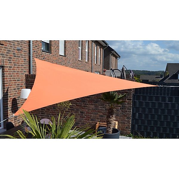Floracord Dreiecksonnensegel Terrakotta 460 cm x 460 cm x 460 cm günstig online kaufen
