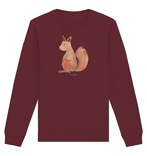 Mr. & Mrs. Panda Longpullover Einhorn Glauben Größe L - Burgundy - Geschenk günstig online kaufen