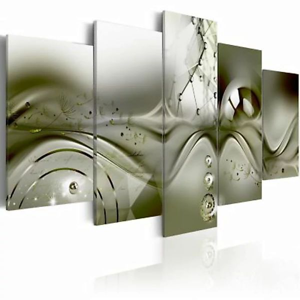 artgeist Wandbild Green Configuration grün/grau Gr. 200 x 100 günstig online kaufen
