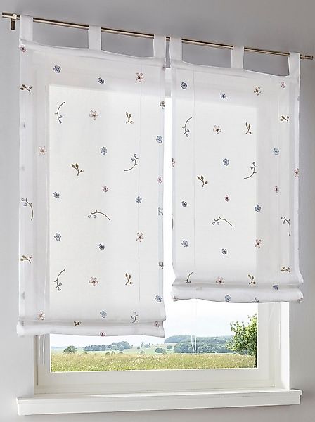 Rollo Bändchenrollo ., heine, halbtransparent, Schlaufenaufhängung günstig online kaufen