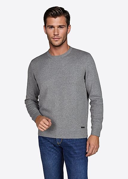 Pierre Cardin Rundhalspullover mit Rundhalsausschnitt günstig online kaufen
