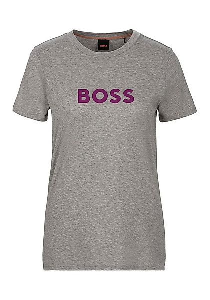 BOSS ORANGE T-Shirt Elogo Premium Damenmode mit BOSS-Schriftzug günstig online kaufen