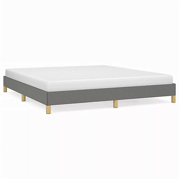 Vidaxl Bettgestell Dunkelgrau 180×200 Cm Stoff günstig online kaufen