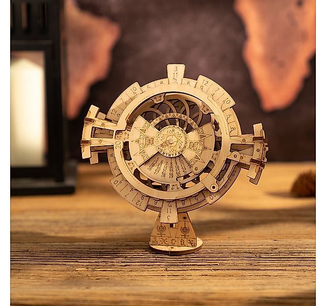Robotime Modellbausatz Robotime Ewiger Kalender Mechanisches Holzpuzzle, (5 günstig online kaufen