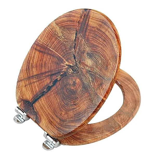 SINOBATH WC Sitz Mit Absenkautomatik MDF Holzkern H348 günstig online kaufen