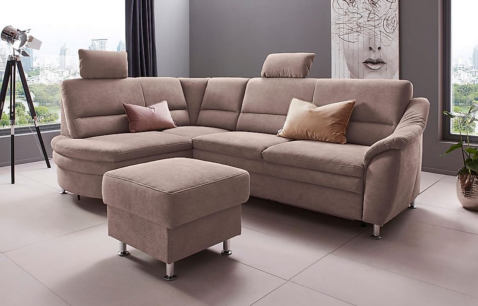 Places of Style Ecksofa Cardoso L-Form, günstig online kaufen