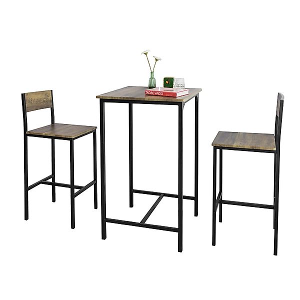 SoBuy Bartisch OGT27, 3-teilig Bartisch mit günstig online kaufen