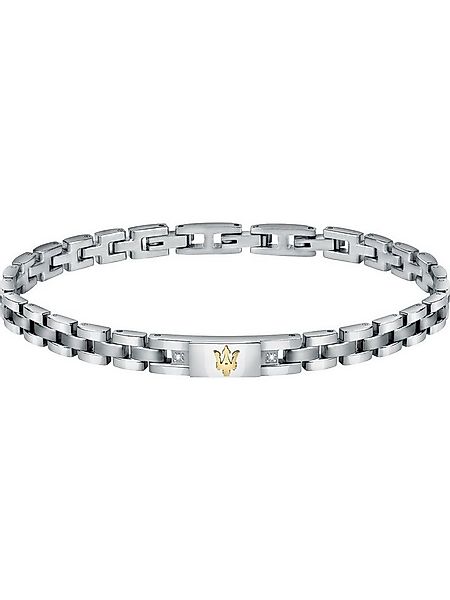 MASERATI Edelstahlarmband Maserati Herren-Armband Edelstahl günstig online kaufen