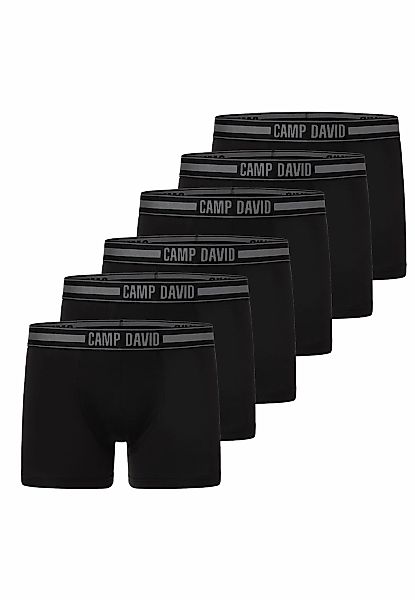 CAMP DAVID Boxershorts "Boxershorts 6er Pack" günstig online kaufen