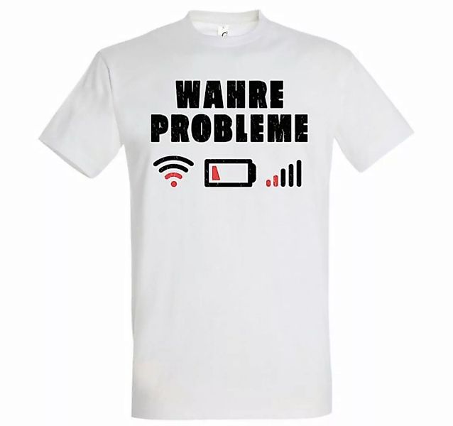 Youth Designz Print-Shirt "Wahre Probleme" Herren T-Shirt mit lustigem Spru günstig online kaufen