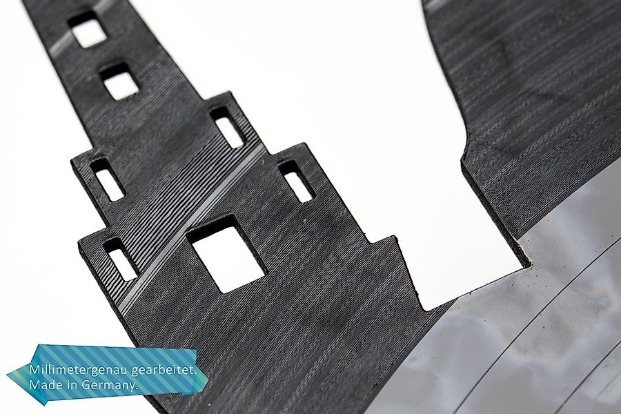 GRAVURZEILE Wanduhr Schallplattenuhr Saarbrücken - 100% günstig online kaufen