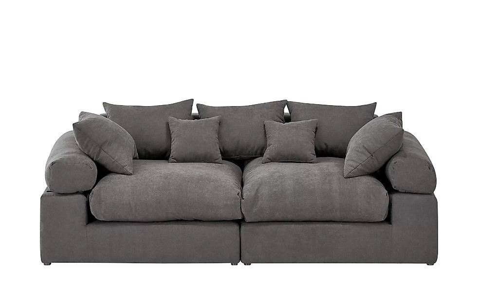 smart Big Sofa  Lionore - grau - 242 cm - 86 cm - 121 cm - Polstermöbel > S günstig online kaufen