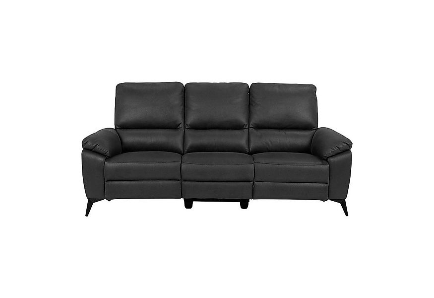 ebuy24 Sofa Rie Sofa 3-Sitzer Recliner elektrisch, grau., 1 Teile günstig online kaufen