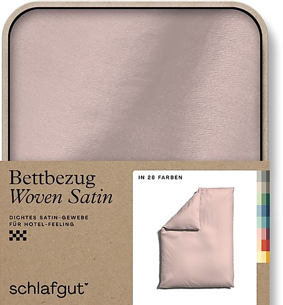Schlafgut Bettbezug Woven Satin, (1 St), günstig online kaufen