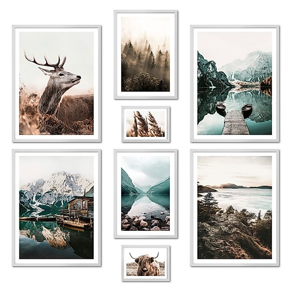 ARTFAVES Bilder-Collage Poster Set - MYSTI günstig online kaufen