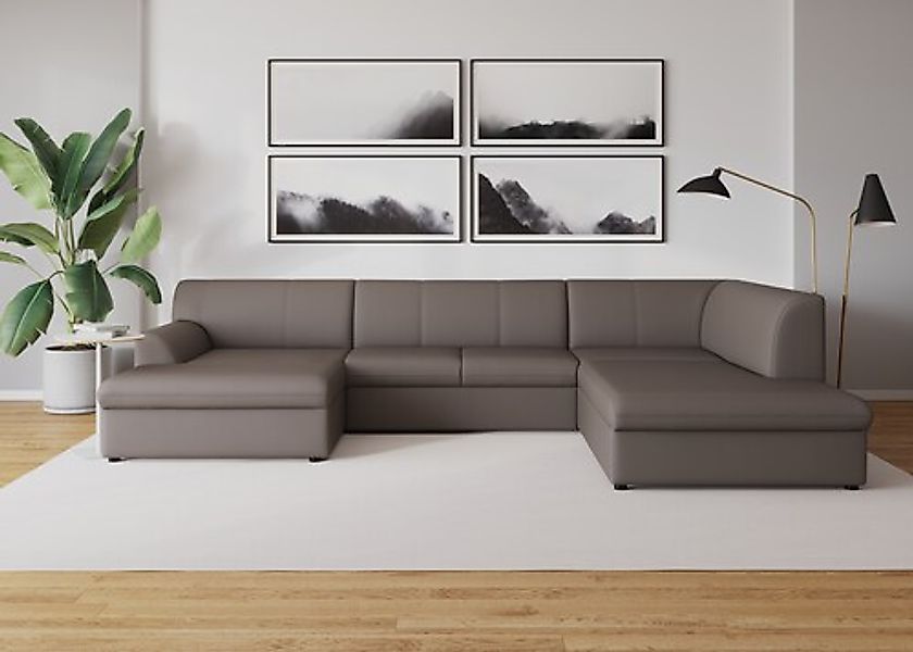 DOMO collection Wohnlandschaft "Topper, elegant und zeitlos, komfortabel, U günstig online kaufen