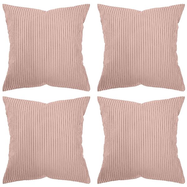 Amilian Kissenhüllen - 4er Set Kissenbezug günstig online kaufen