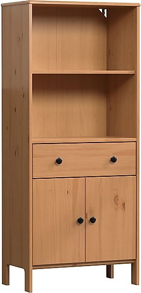 welltime Midischrank Kall (1-St) Breites Badregal aus Kiefer-Massivholz - W günstig online kaufen
