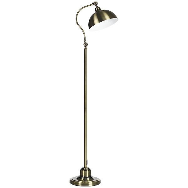 HOMCOM Stehlampe Stehleuchte mit verstellbarem Lampenschirm, günstig online kaufen
