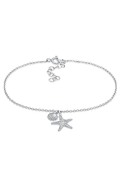 Elli Armband Armkettchen Seestern Muschel 925 günstig online kaufen