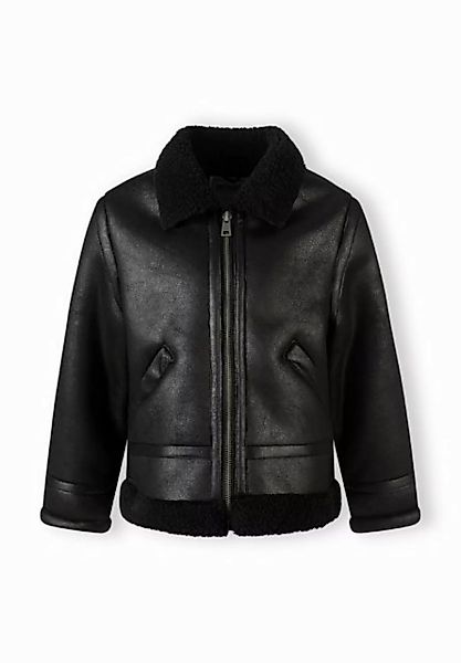 MINOTI Lederimitatjacke Bikerjacke aus Kunstleder (2y-14y) günstig online kaufen