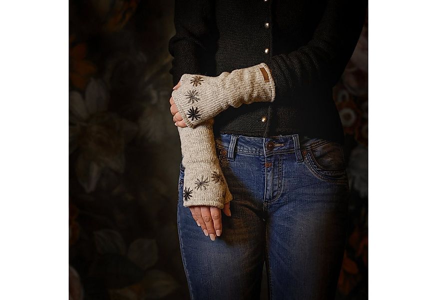 McRon Armstulpen Pulswärmer Modell Floris mit Daumen, mit hohem Schurwoll-A günstig online kaufen