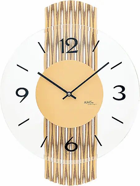 AMS Wanduhr Made in Germany,Wohnzimmer,Esszimmer,Küche,Arbeitszimmer,Büro,F günstig online kaufen