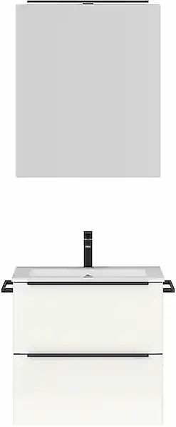 nobilia® Badmöbel-Set »Levere« vormontiert, mit Soft-Close, 2 Stk. tlg. günstig online kaufen