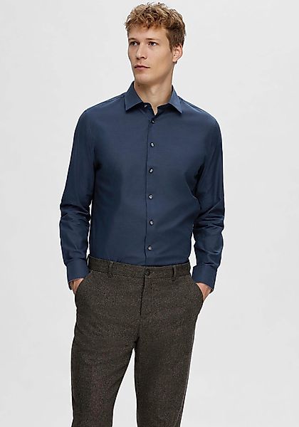 SELECTED HOMME Langarmhemd SLHSLIMSOHO-DETAIL SHIRT LS günstig online kaufen
