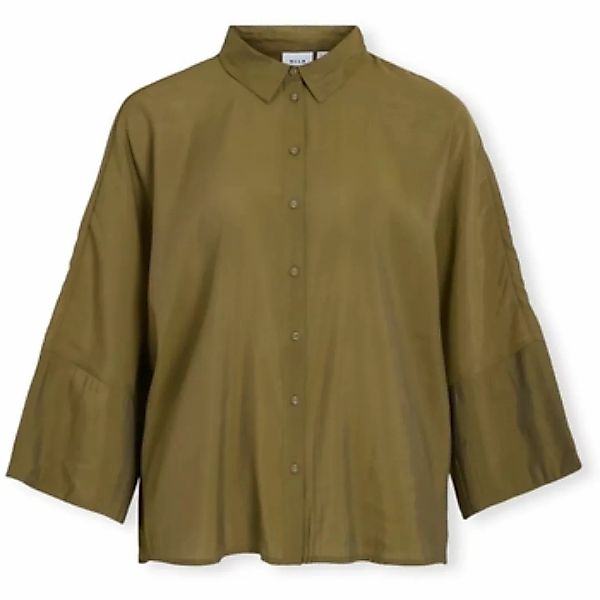 Vila  Blusen Aspyn 3/4 Loose Shirt - Capulet Olive günstig online kaufen