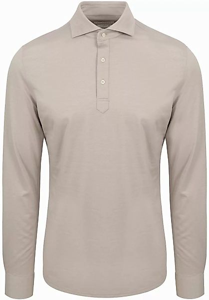 Profuomo Camiche Poloshirt Beige - Größe 43 günstig online kaufen