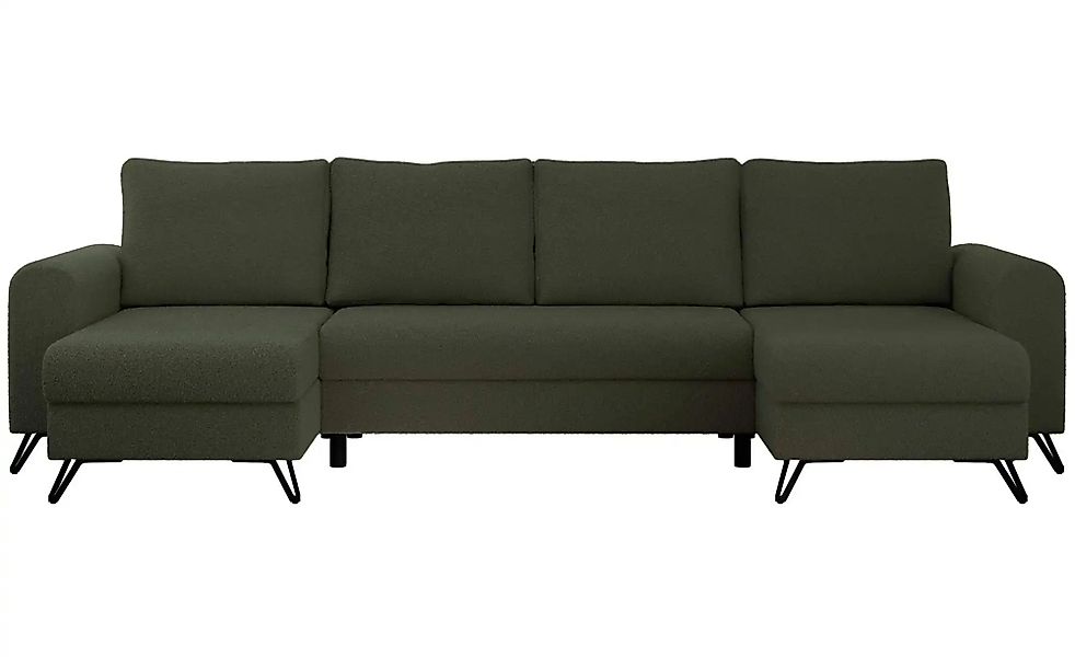 Wohnlandschaft Grün   ¦ grün ¦ Maße (cm): B: 312 H: 90 Polstermöbel > Sofas günstig online kaufen
