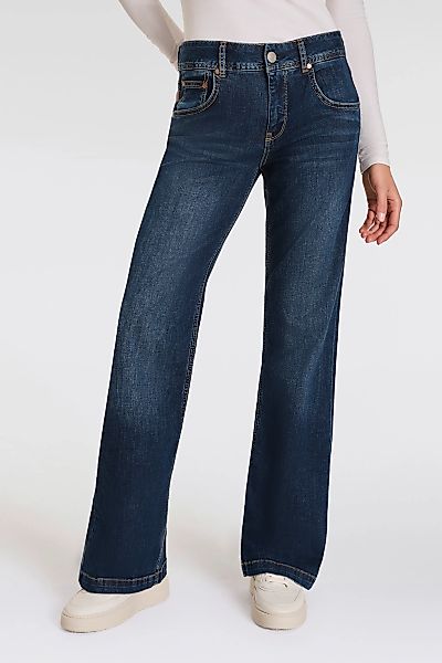 Herrlicher 5-Pocket-Jeans "Edna Denim Light" im Flared Fit günstig online kaufen