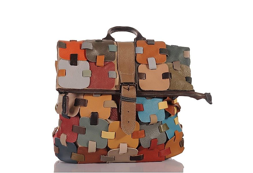 KMISSO Henkeltasche Handgefertigter multifunktionaler Echtleder Cyty Back R günstig online kaufen