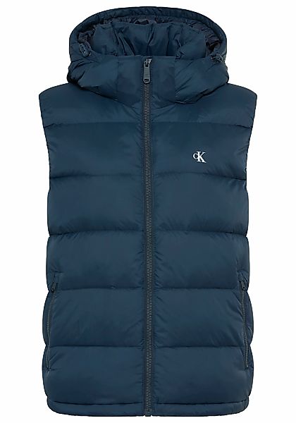 Calvin Klein Jeans Steppweste, Kapuze, Regular Fit, warm wattiert günstig online kaufen