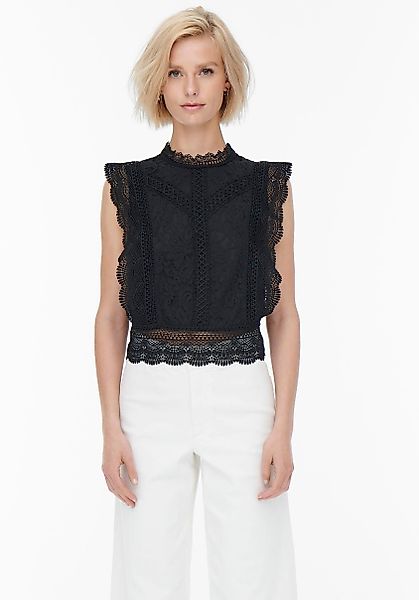ONLY Spitzenshirt ONLKARO S/L LACE TOP günstig online kaufen
