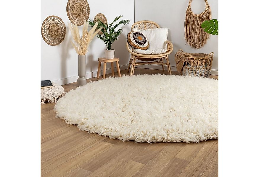 Steffensmeier Wollteppich Flokati 2000, rund, original griechischer Flokati günstig online kaufen