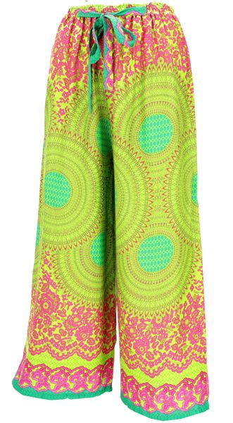 Guru-Shop Relaxhose Palazzohose, Schlaghose, Boho Sommerhose,.. günstig online kaufen