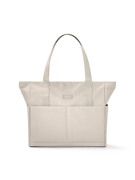 LARKSON Strandtasche Linn Strandtasche mit Reißverschluss (1-tlg), Große Be günstig online kaufen