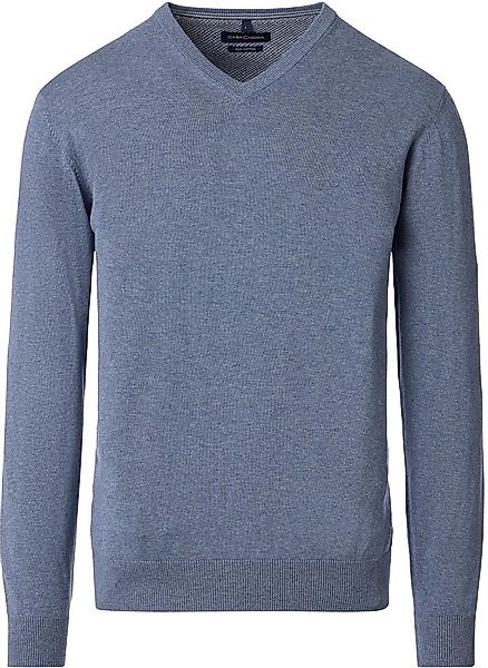 Casa Moda Pullover V-Ausschnitt Grey Indigo - Größe XXL günstig online kaufen