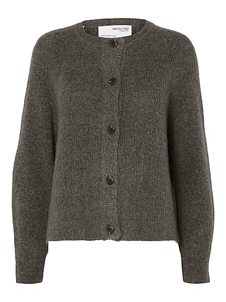 SELECTED FEMME Strickpullover Strickjacke Relaxed Fit günstig online kaufen