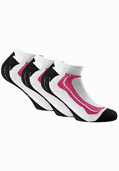 Rohner Socks Kurzsocken "Socken Sneaker Sport 3er Pack 3er Pack" günstig online kaufen