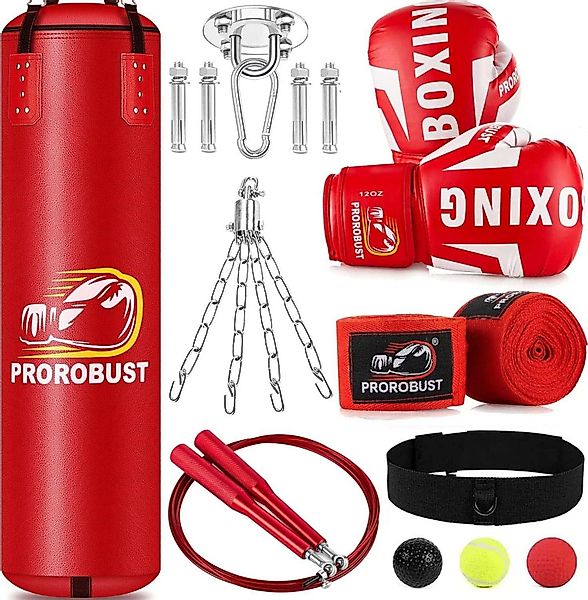 LuxusKollektion Boxhandschuhe Boxsack-Set Prorobust 120cm PU günstig online kaufen