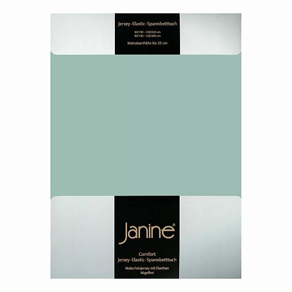 Janine Spannbetttuch Elastic-Jersey 5002 naturell Größe:  100x200 cm günstig online kaufen