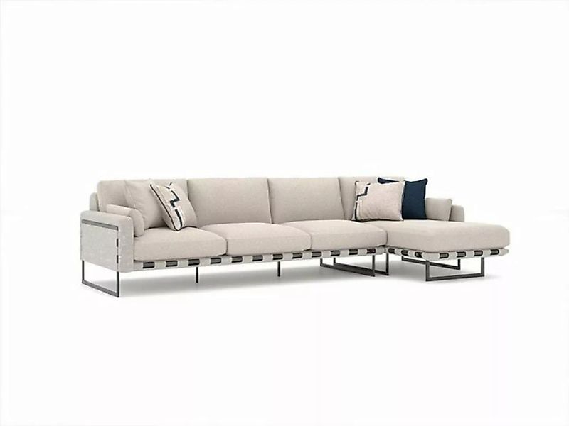 JVmoebel Ecksofa Luxus Sofa L-Form Polstermöbel Wohnzimmer Modern Polsterso günstig online kaufen