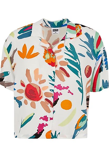 URBAN CLASSICS T-Shirt "Urban Classics Damen Ladies Resort Shirt" 1 Stk. tl günstig online kaufen