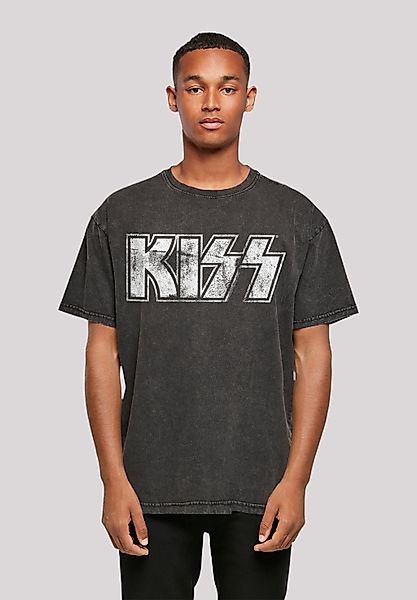 F4NT4STIC T-Shirt "Kiss Rock Band Vintage Logo", Premium Qualität, Musik, B günstig online kaufen