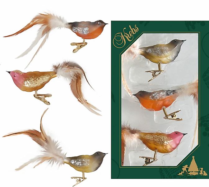 Krebs Glas Lauscha Weihnachtsbaumklammer "CBK80868, Weihnachtsdeko, Christb günstig online kaufen