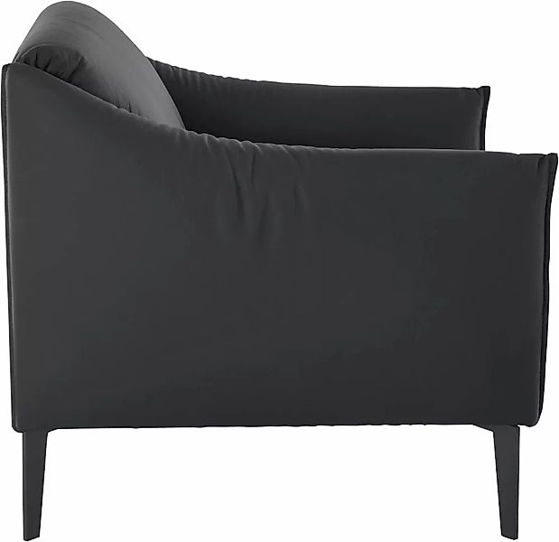W.SCHILLIG Cocktailsessel "sally", mit Metall-Winkelfüßen in Schwarz pulver günstig online kaufen