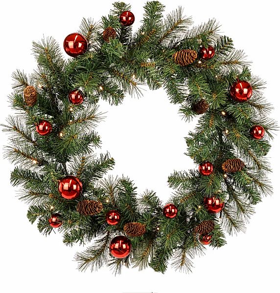 I.GE.A. Kunstkranz "LED-Weihnachtskranz künstlich" günstig online kaufen